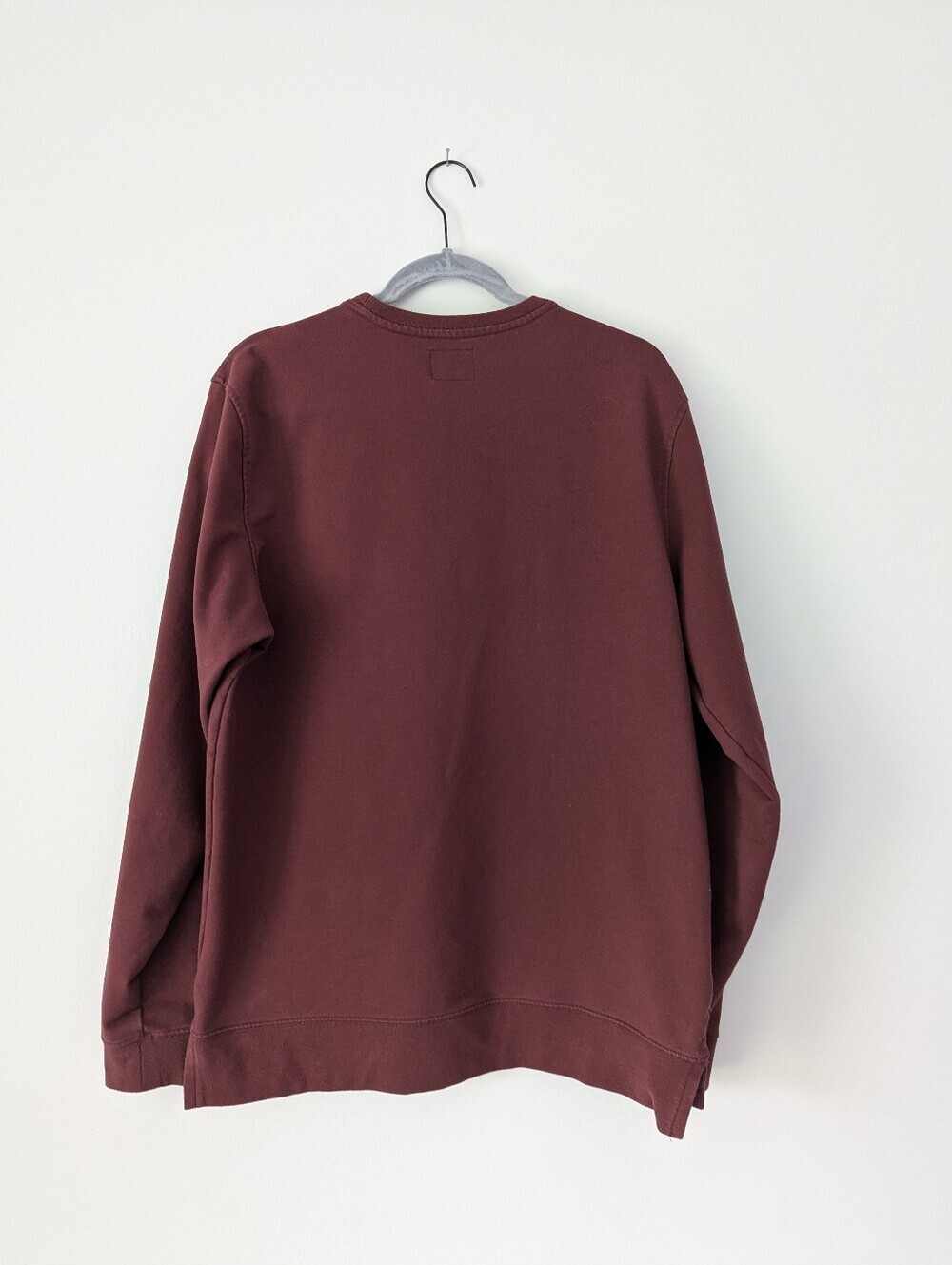 Cuts Hyperloop Pullover Split-Hem Crewneck Sweatshirt Stretch Athleisure - Picture 3 of 9